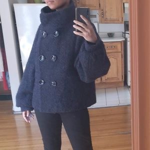 Elegant Wool Amisu Fall Winter Coat